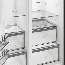 Bauknecht SBS IW D90 Black Side-by-Side (578 l, 1790 mm hoch, Schwarz)