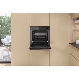 Bauknecht BIK5S DP8F2 ES, Einbauherd/Backofen (Einbaugerät, 73 l, 595 mm breit), Dampfgarfunktion