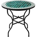 Marokkanischer Mosaiktisch Gartentisch Balkontisch Bistrotisch Esstisch Rund 80c