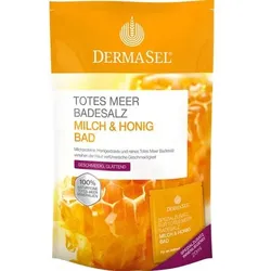 DERMASEL Totes Meer Badesalz+Milch&Honig SPA 1 P