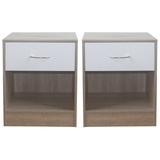 Hti-Living Nachtschrank 2er-Set Thekla 4050