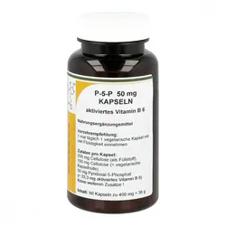 P-5-p 50 mg aktiviertes Vitamin B 6 Kapseln