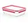 Emsa Clip&Close Glas rechteckig 2l Aufbewahrungsbehälter rot (N1041100)