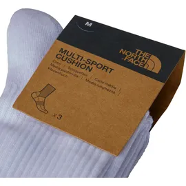 The North Face Multi Sport Cush Crew Socken 3er Pack Weiß 44-46