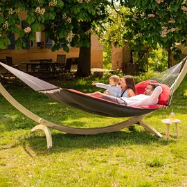 AMAZONAS Fat Hammock 187 - 237 x 146 cm Rot