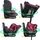 XOMAX XZ-16 Kindersitz drehbar 360° mit ISOFIX und Liegefunktion I mitwachsend I 0-36 kg, 0-12 Jahre, Gruppe 0/1/2/3 I 5-Punkt-Gurt und 3-Punkt-Gurt I Bezug abnehmbar, waschbar I ECE i-Size 129R