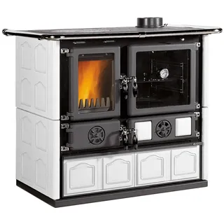 La Nordica-Extraflame La Nordica Küchenofen | Rosa 5.0 Majolika weiß infinity | 8,8 kW
