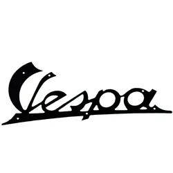 Emblem Vespa blau