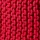 Homescapes Aufbewahrungskorb gestrickt 42 x 42 x 37 cm rot