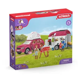 Schleich 42535 - Horse Club - Abenteuer mit Auto und Pferdeanhänger