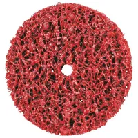 FORUM Grobreinigungsscheibe 100 x 13 mm rot