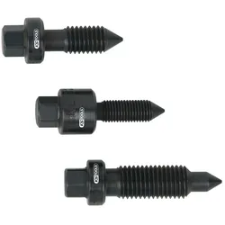 KS TOOLS Arretierschrauben-Satz zur Zahnstangen-Mittelstellung, 3-tlg ( 700.1690 )