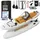 NEOLYMP SUP Board Set Aufblasbares Stand Up Paddle Board 315 cm braun/weiß