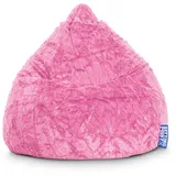 Sitting Point BeanBag Fluffy 70 x 90 cm pink