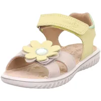 Superfit Sparkle Sandale, Gelb Weiß 6000, 34 EU