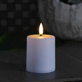 MARELIDA LED Mini Kerze 10 cm weiß