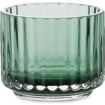 Lyngby Porcelæn Teelichthalter Ø6.7 cm Lyngby aus mundgeblasenen Glas, grün