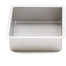 Decora 0062604 Profi-BACKFORM QUADRATISCH AUS ELOXIERTEM Aluminium cm 15X15X10