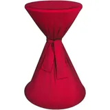 BestLivings Stehtischhusse Rot Ø 60 cm x 145 cm