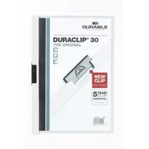 Durable Klemmhefter DURACLIP A4 Weiß 5 St.