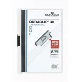 Durable Klemmhefter DURACLIP A4 Weiß 5 St.