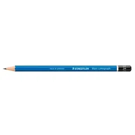 Staedtler Mars Lumograph 100 Bleistifte 2H blau, 12 St.