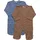 PIPPI Babywear Kinder Schlafanzug in Multicolor | Gr.: 74