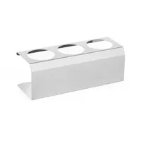 HENDI Sossenflaschen Halter, 3 Aussparungen, für HENDI Spenderflaschen, 274x102x(H)98mm,