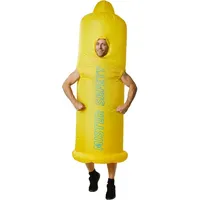 Tectake Aufblasbares Kostüm Mister Safety Unisex Einheitsgröße