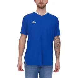 adidas Tiro 21 nachhaltiges Fußball-Shirt mit AEROREADY-Technologie Herren Fitness-Shirt Trainings-Oberteil Primegreen GM7589 Blau - XXL
