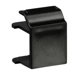 Schneider Electric 5914160 Blindabdeckung f ungenutzte Öffnungen 2xRJ45 AMP/NETCONNECT schwarz Typ:CTA-BP2 - 10 Stück