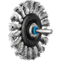 Pferd tools Rundbürste gezopft RBG Ø76x12 mm Schaft-Ø6 mm