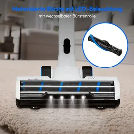 Medion P400 W+ Akku-Stielstaubsauger mit Wischfunktion weiß