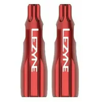 Lezyne Ventilkappe CNC | rot