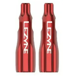 Lezyne Ventilkappe CNC | rot