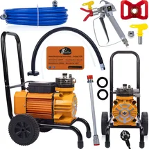 rosfix Membran-Lackiereinheit SOS03 3500 W, Orange/Mehrfarbig