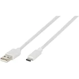 Vivanco USB-C auf USB-A 2 m Weiß