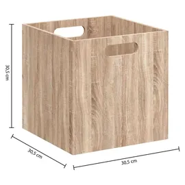 5five simply smart Simply Smart Aufbewahrungsbox 31 x 31 cm 1-tlg. beige