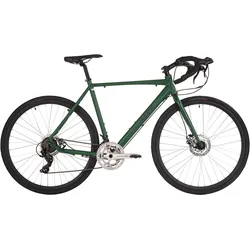 KS Cycling Gravelbike »G3006«, 14 Gang, Shimano, Tourney Schaltwerk, Kettenschaltung KS Cycling grün + grün 56 cm