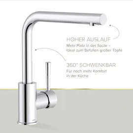 Lenz Olina Küchenarmatur Chrom