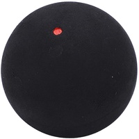 RiToEasysports Single Dot Squash, 37 Mm Verschleißfeste, Leichte Squash-Trainingsschlägerbälle aus Gummi für Anfänger (einzelner roter Punkt)
