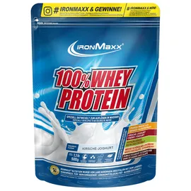 Ironmaxx 100% Whey Protein Kirsche-Yoghurt Pulver 500 g