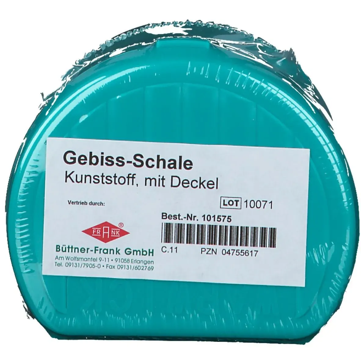 Frank® Gebissschale aus Polypropylen