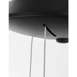 Nova Luce Rando Thin 1-flg. 60 cm schwarz