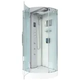 AcquaVapore D37-20L3-EC Dusche Dampfdusche Duschtempel Duschkabine -Th. 100x100 MIT 2K Scheiben Versiegelung