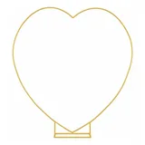 vidaXL Hochzeitsbogen 195 x 35 x 211 cm Gold