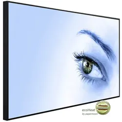 papermoon Infrarotheizung »EcoHeat - Abstraktes Auge«, Matt-Effekt - bunt