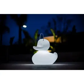Smart and Green DUCK-DUCK S weiß by Goodnight Light Akku-LED Lampe