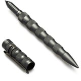 Uzi Tactical Pen, Kugelschreiber mit strukturierter Oberfläche, Gunmetal