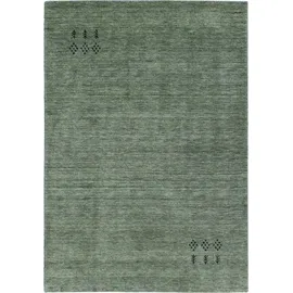 TEPGO Gabbeh-Teppich Tashi hellgrau 90 cm x 160 cm